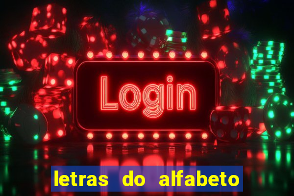 letras do alfabeto personalizadas para imprimir